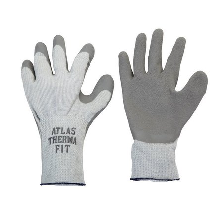 SHOWA Glove Work Gray W/Gray Dip Md 451M-08.RT